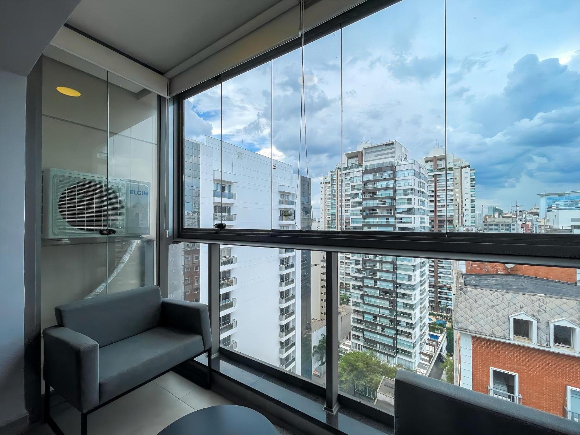 Belint Bela Cintra: A 5 Minutos Da Paulista Com Piscina No Rooftop 상파울루 외부 사진
